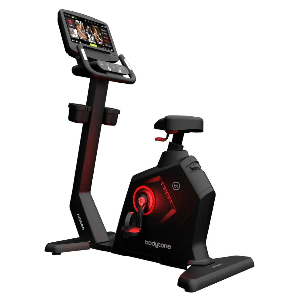 Vélo droit professionnel Bodytone Nexion U80T avec écran tactile