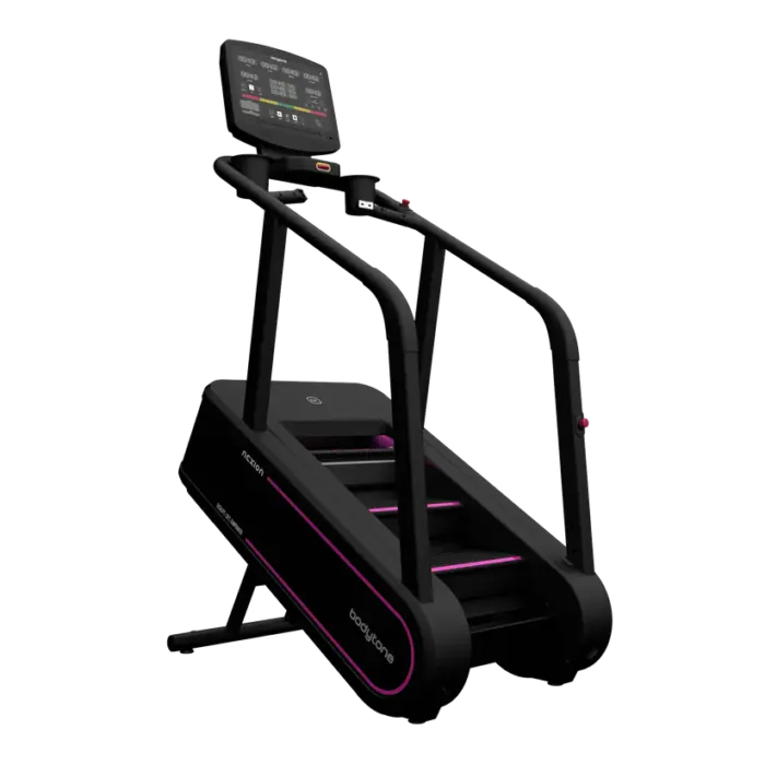 Machine de step Bodytone Aczion noire et rose.