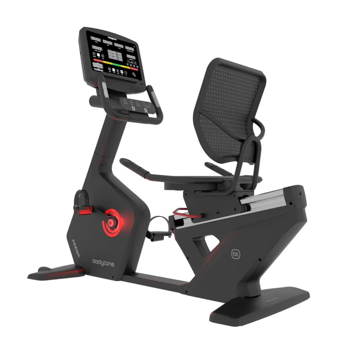 Vélo couché professionnel Bodytone Nexion R80L avec console LED
