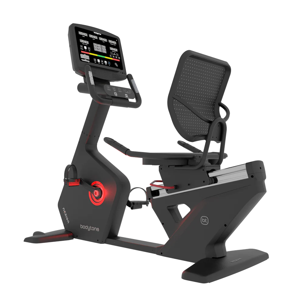 vélo couché bodytone nexion r80l – console led