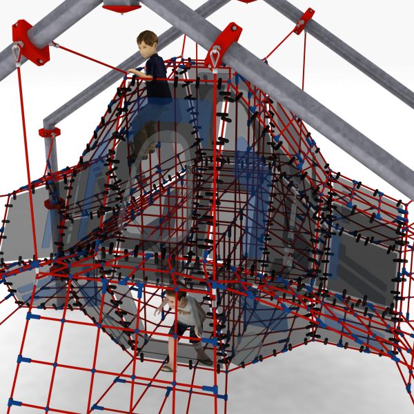 structure de jeu en corde viktoria aire de jeux exterieure