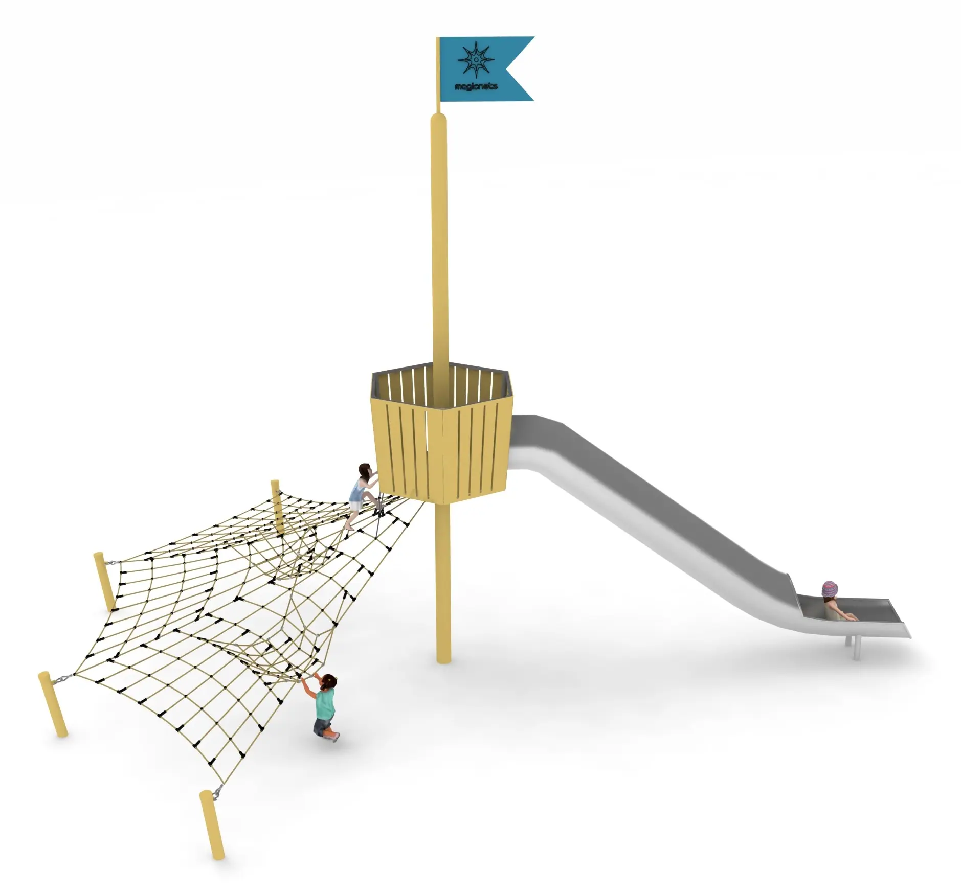 Cubes3 Ocean - Marine-Themed Cubic Play Tower