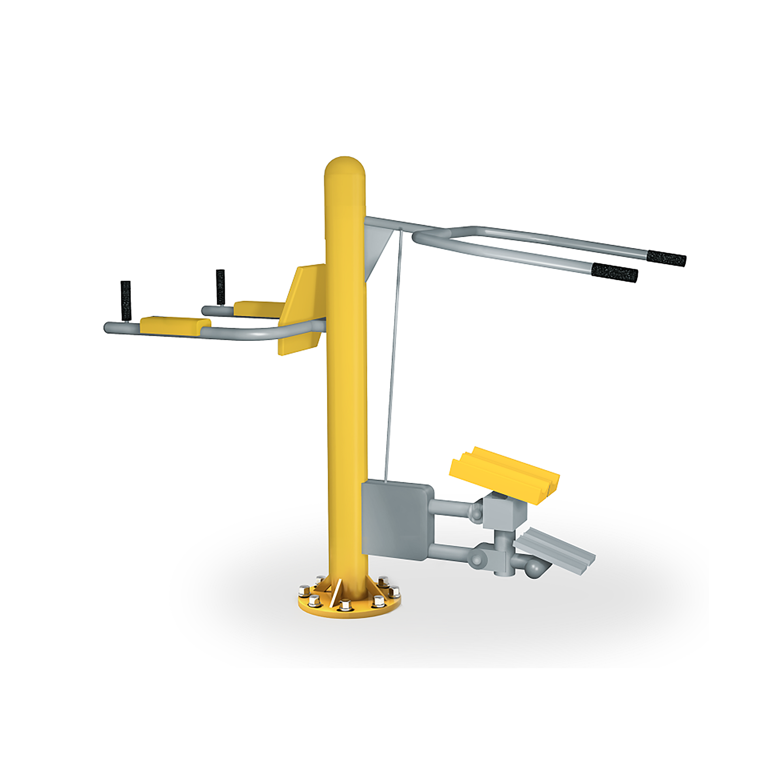 TRAINER 2 Stations Multifonction pour PMR - appareil de fitness exterieur PMR