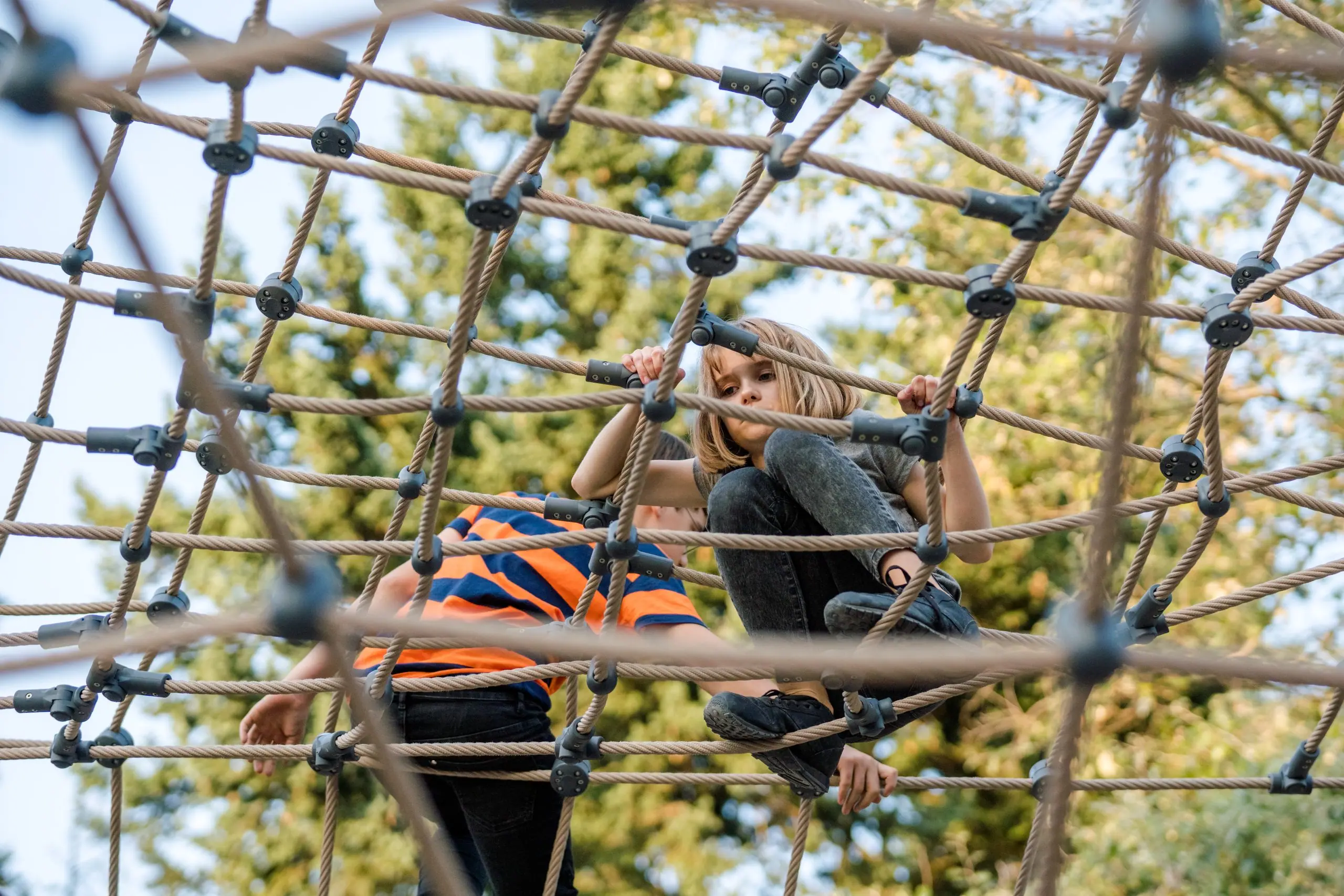 Sargas Adventure Course Rope Play Structure