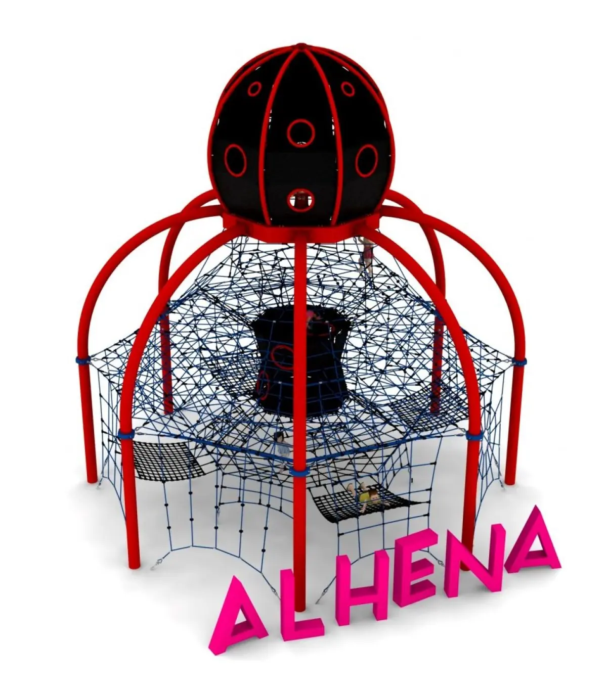 SPICA - Three-Arch Convergent Rope Play Structure