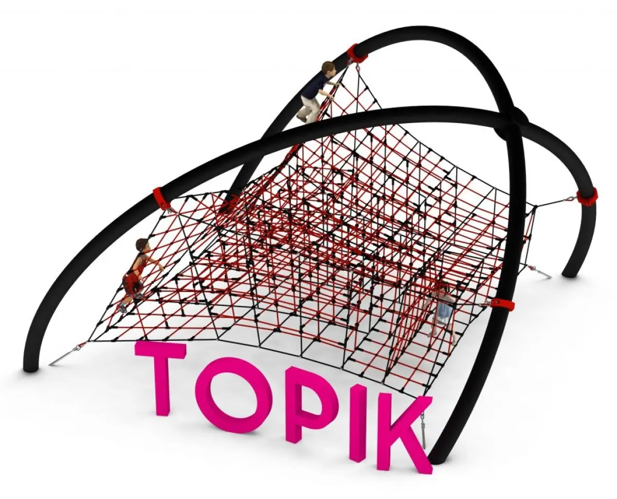 SPICA - Three-Arch Convergent Rope Play Structure