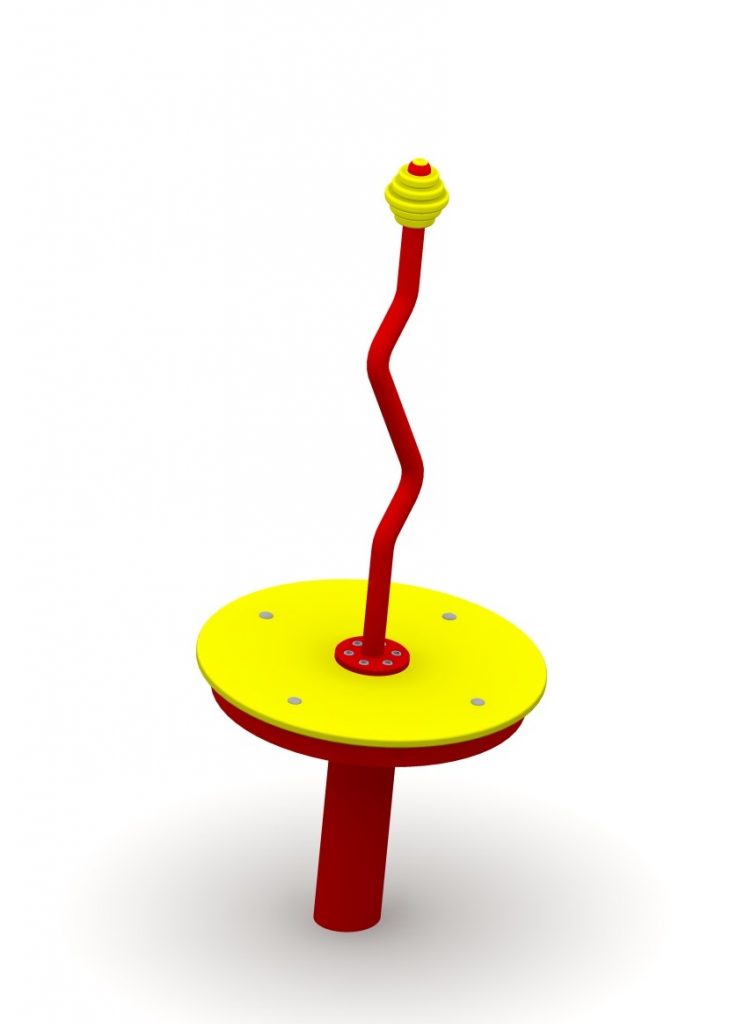 carrousel rotatif skosik pour aire de jeux