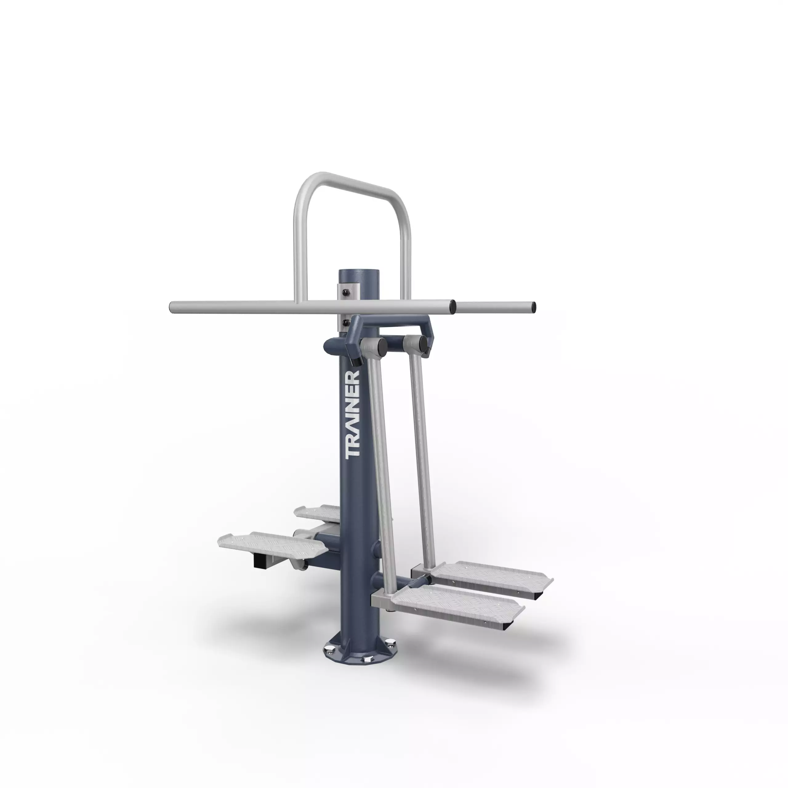 TRAINER Adducteur et Stepper Steel4Fit - appareil de fitness exterieur