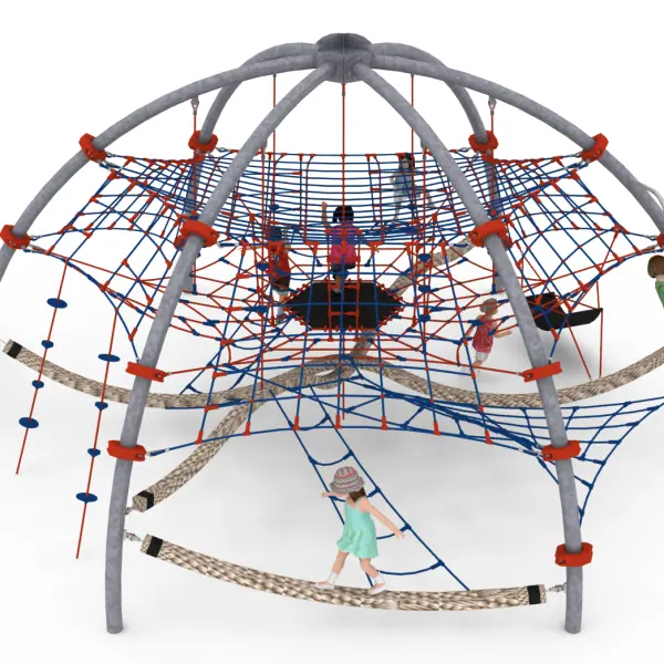 SPICA - Three-Arch Convergent Rope Play Structure