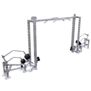 Appareil de musculation inox Cable Crossover outdoor