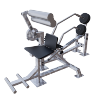 Appareil de musculation inox Extension lombaire assis outdoor