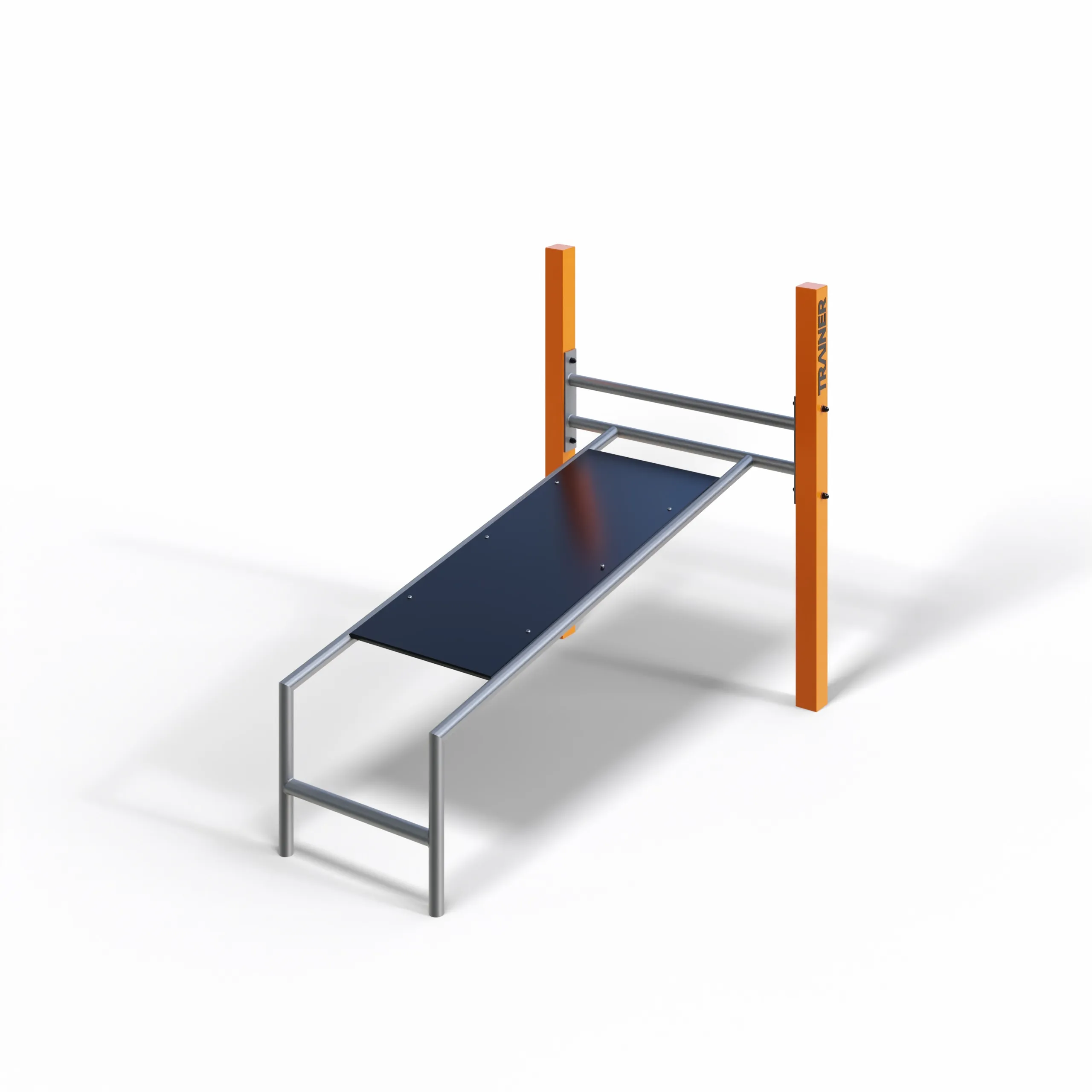 TRAINER Banc Abdo Incline - structure de street workout exterieure