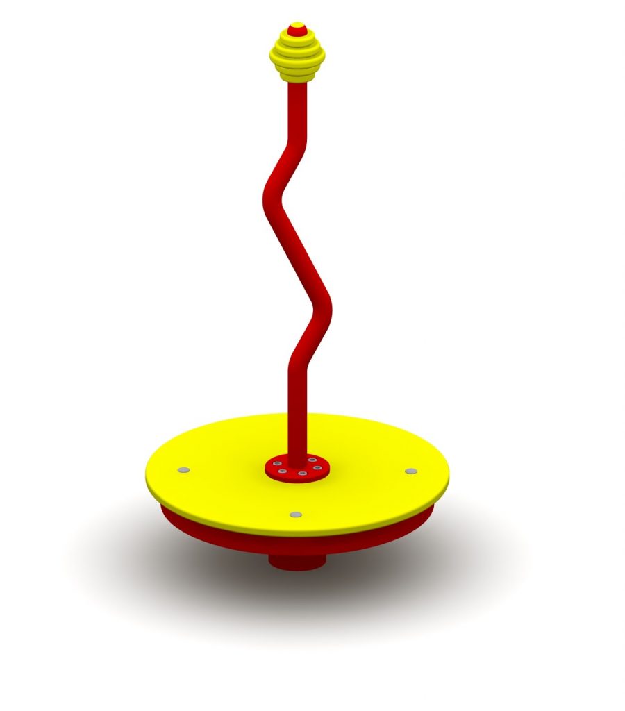 carrousel rotatif baczek pour aire de jeux