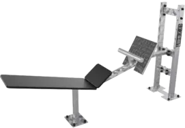 Banc à abdominaux extérieur inox