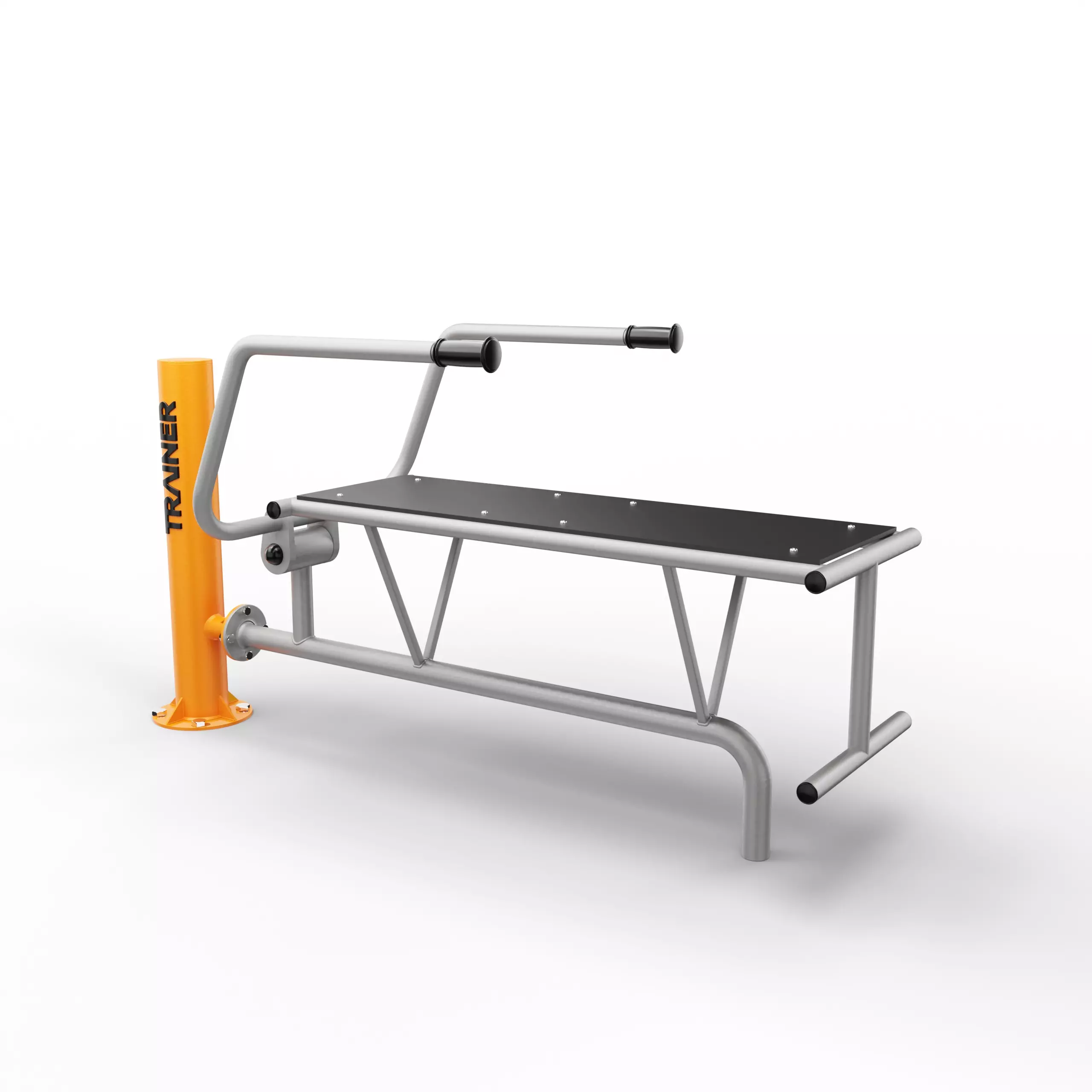 TRAINER Banc Presse a Pectoraux - appareil de fitness exterieur
