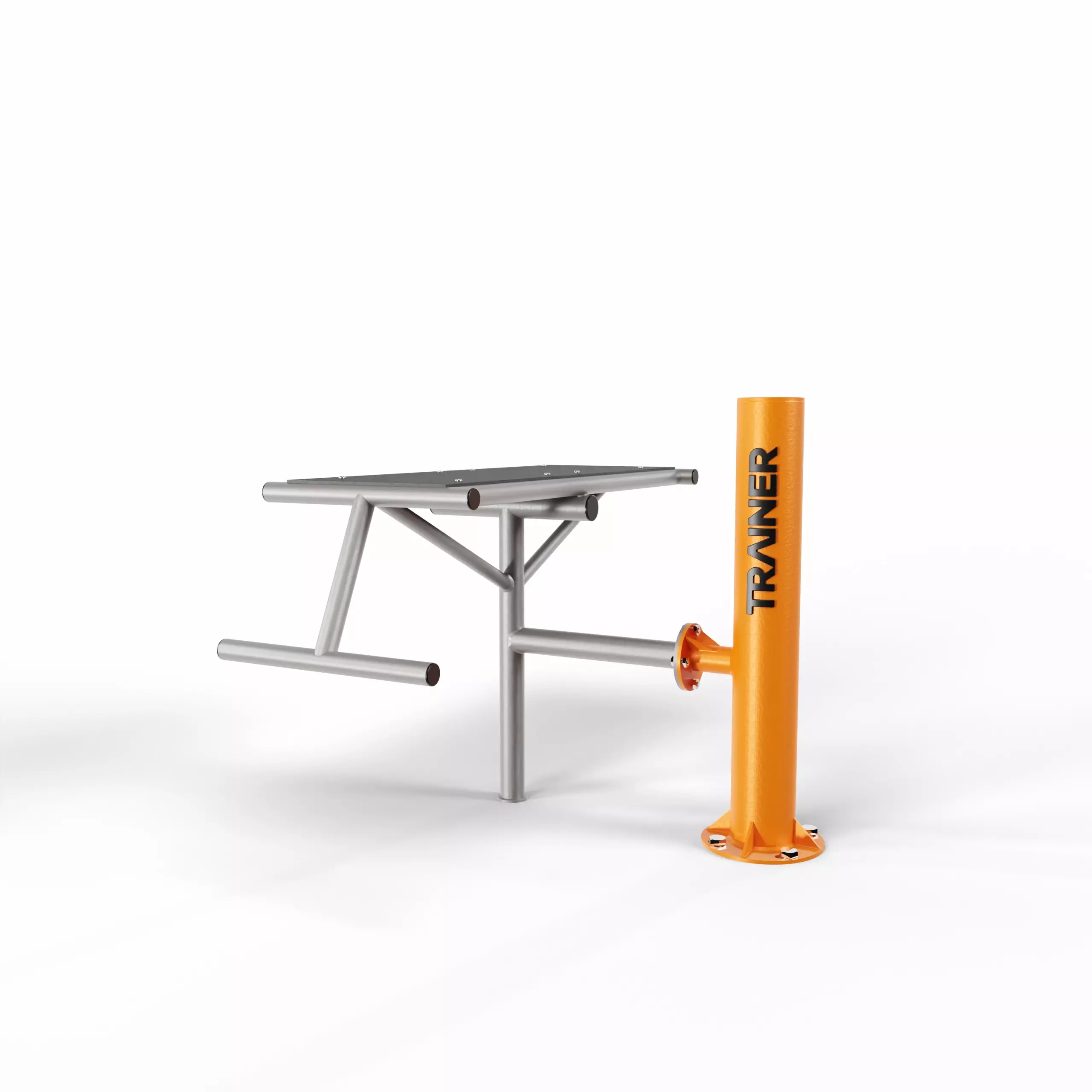 TRAINER Banc Training Steel4Fit - appareil de fitness exterieur