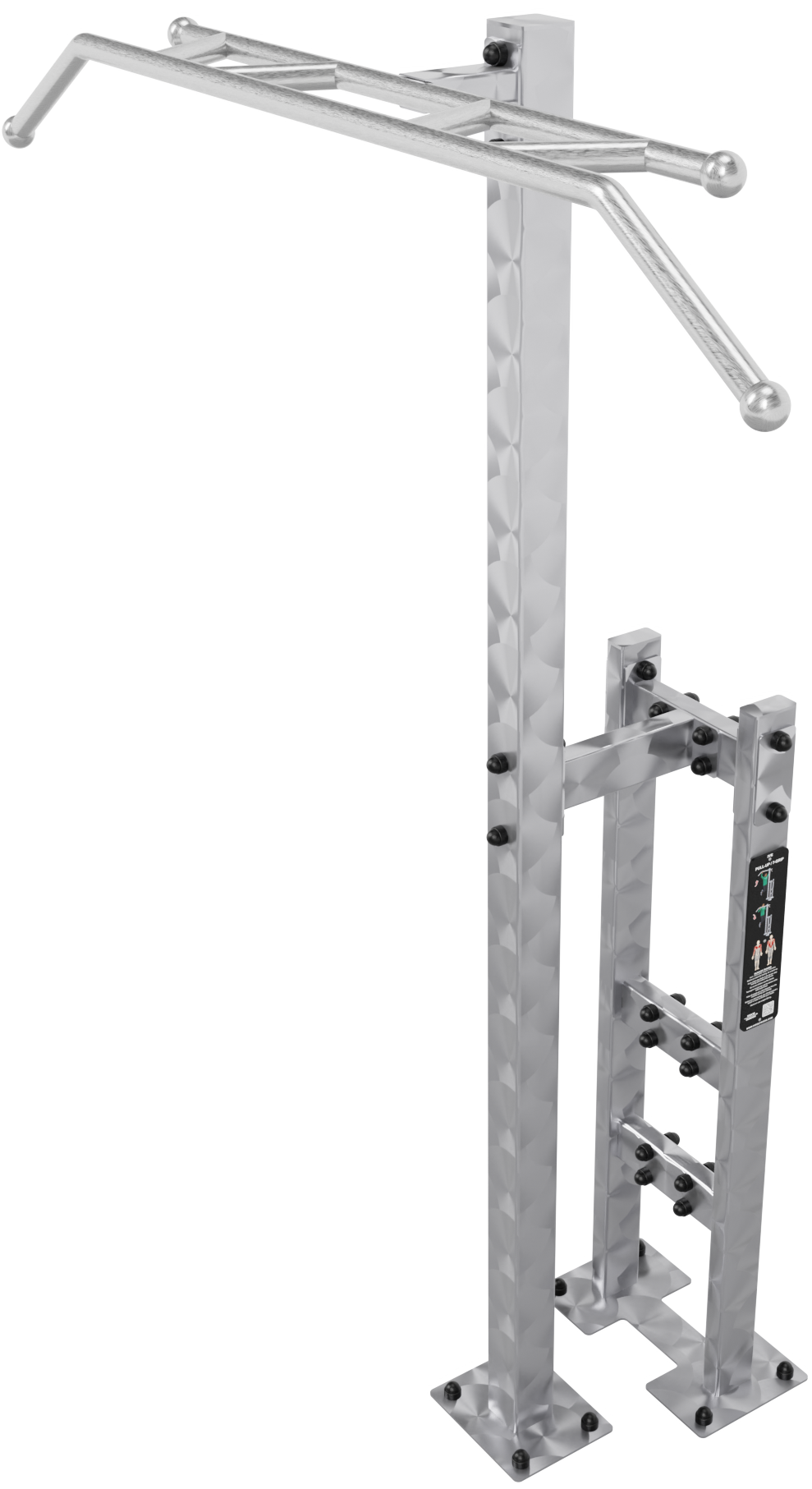 Barre de traction extérieure inox 7 prises