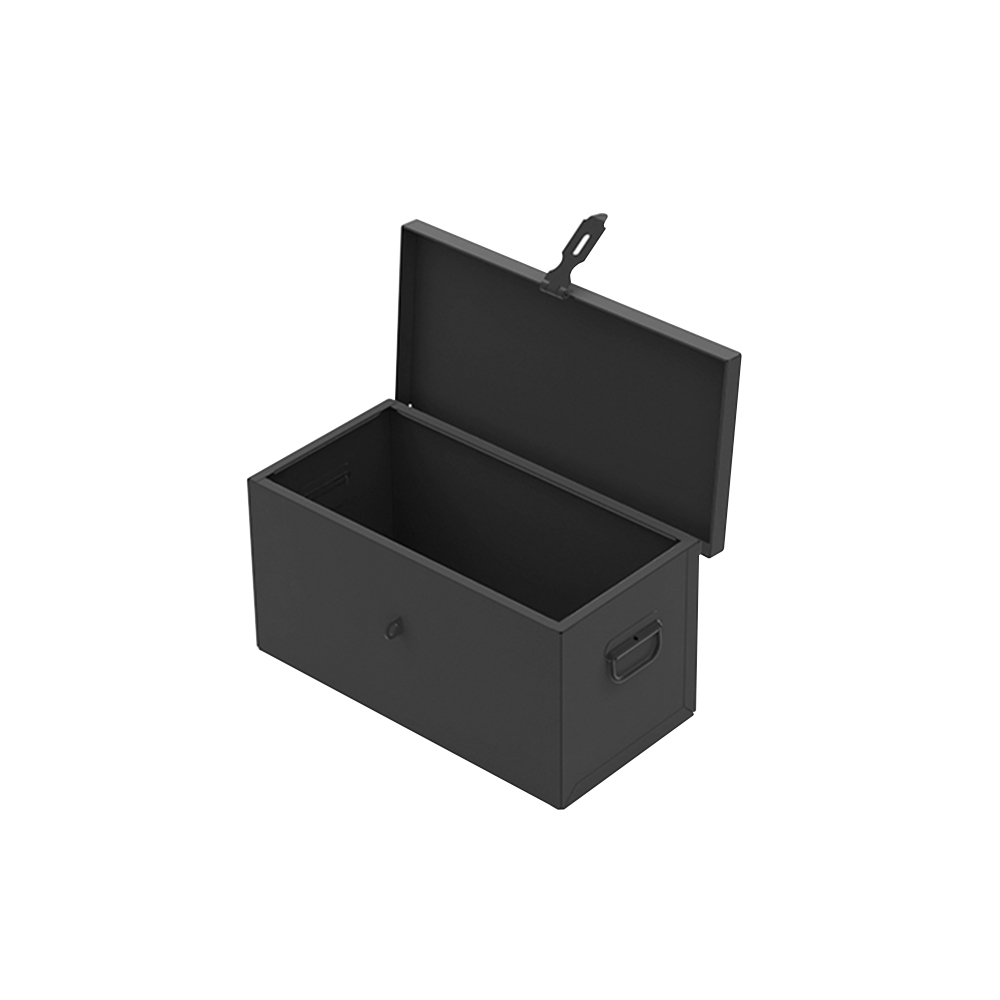 Coffre de rangement métallique 500 x 250 x 250 mm – 30 L (CR500)