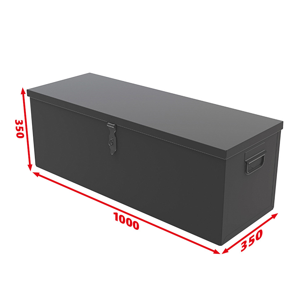 Coffre de rangement métallique 1000 x 350 x 350 mm – 120 L (CR1035)