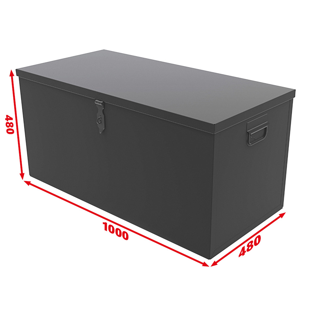 Coffre de rangement métallique 1000 x 480 x 480 mm – 230 L (CR1048)