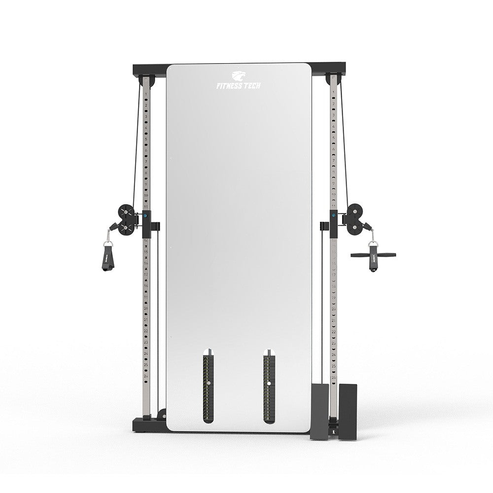 Cross-over mural effet miroir – 2×100 kg