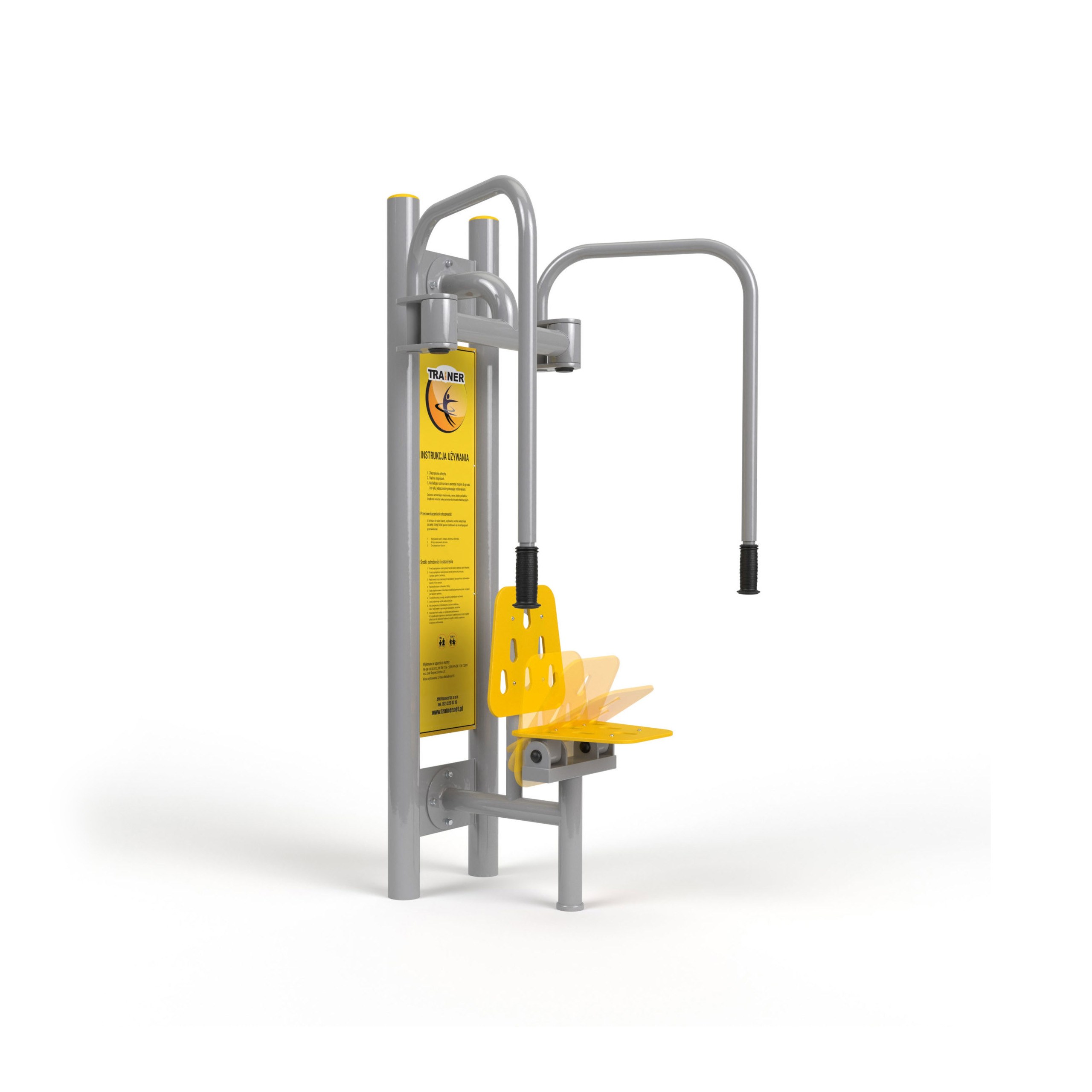 TRAINER Papillon Valides et Handicapes avec pylone - appareil de fitness exterieur PMR