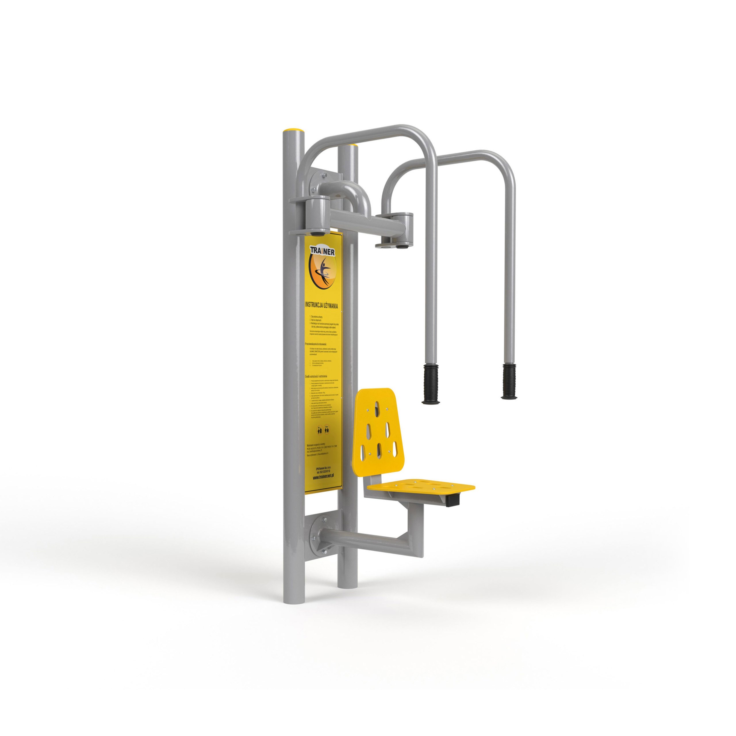 TRAINER Papillon Revers avec pylone - appareil de fitness exterieur