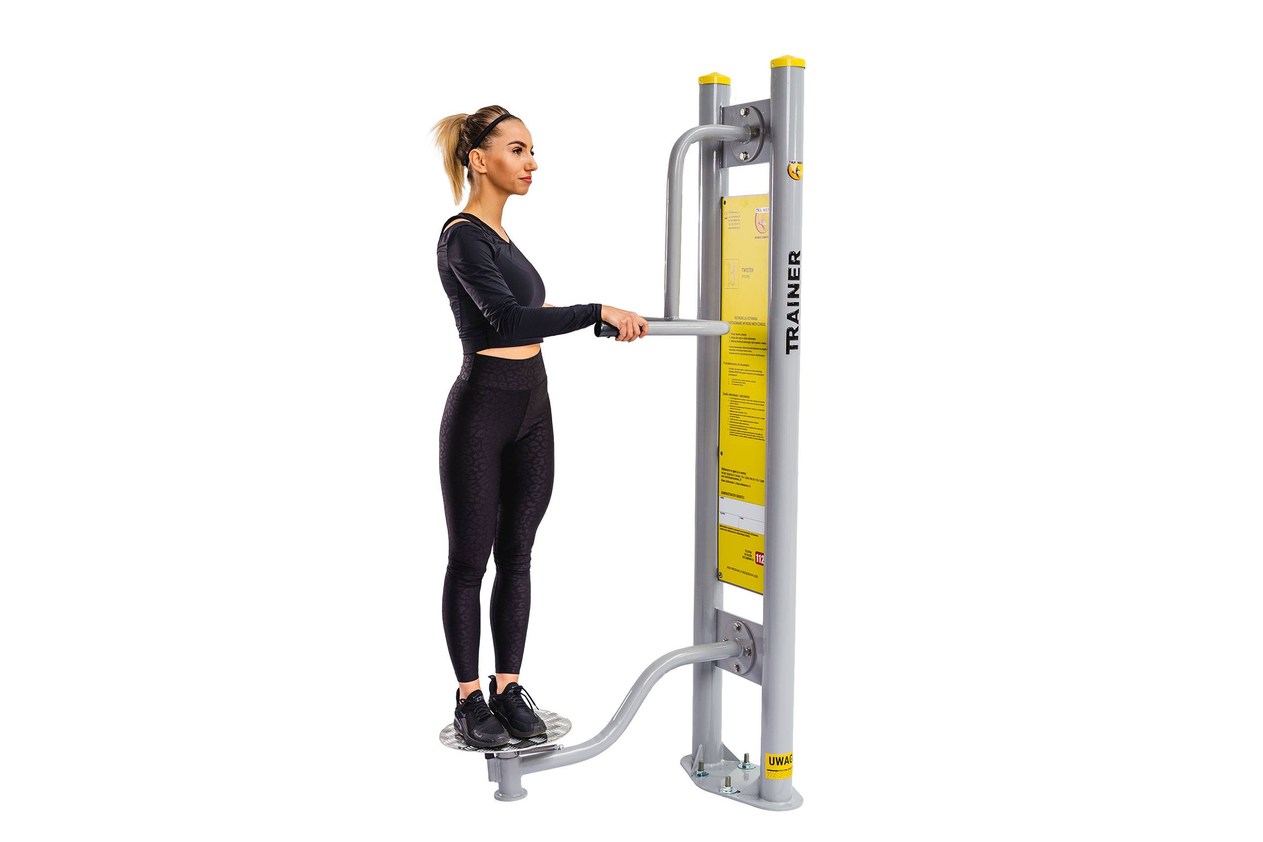 TRAINER Twister Steel4Fit - appareil de fitness exterieur