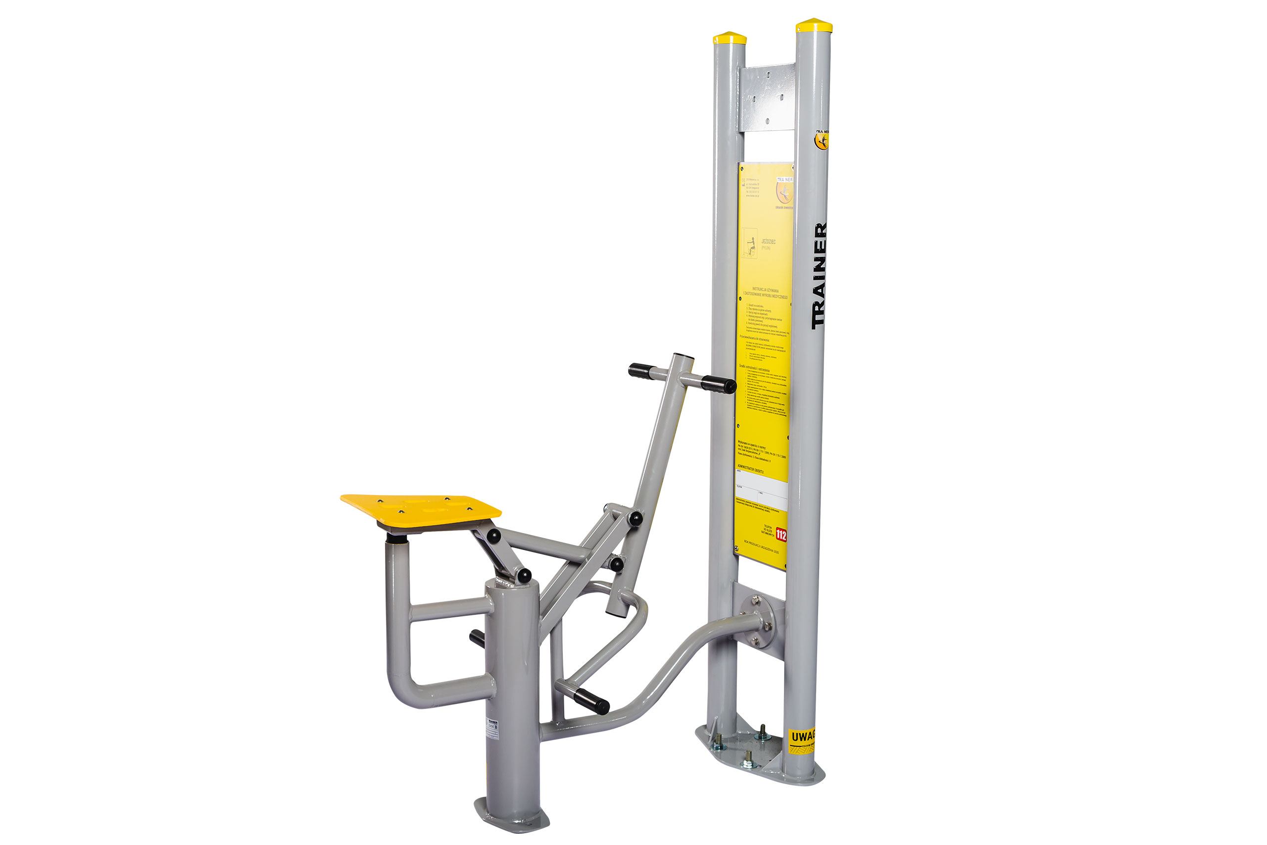 TRAINER Cavalier Steel4Fit - appareil de fitness exterieur