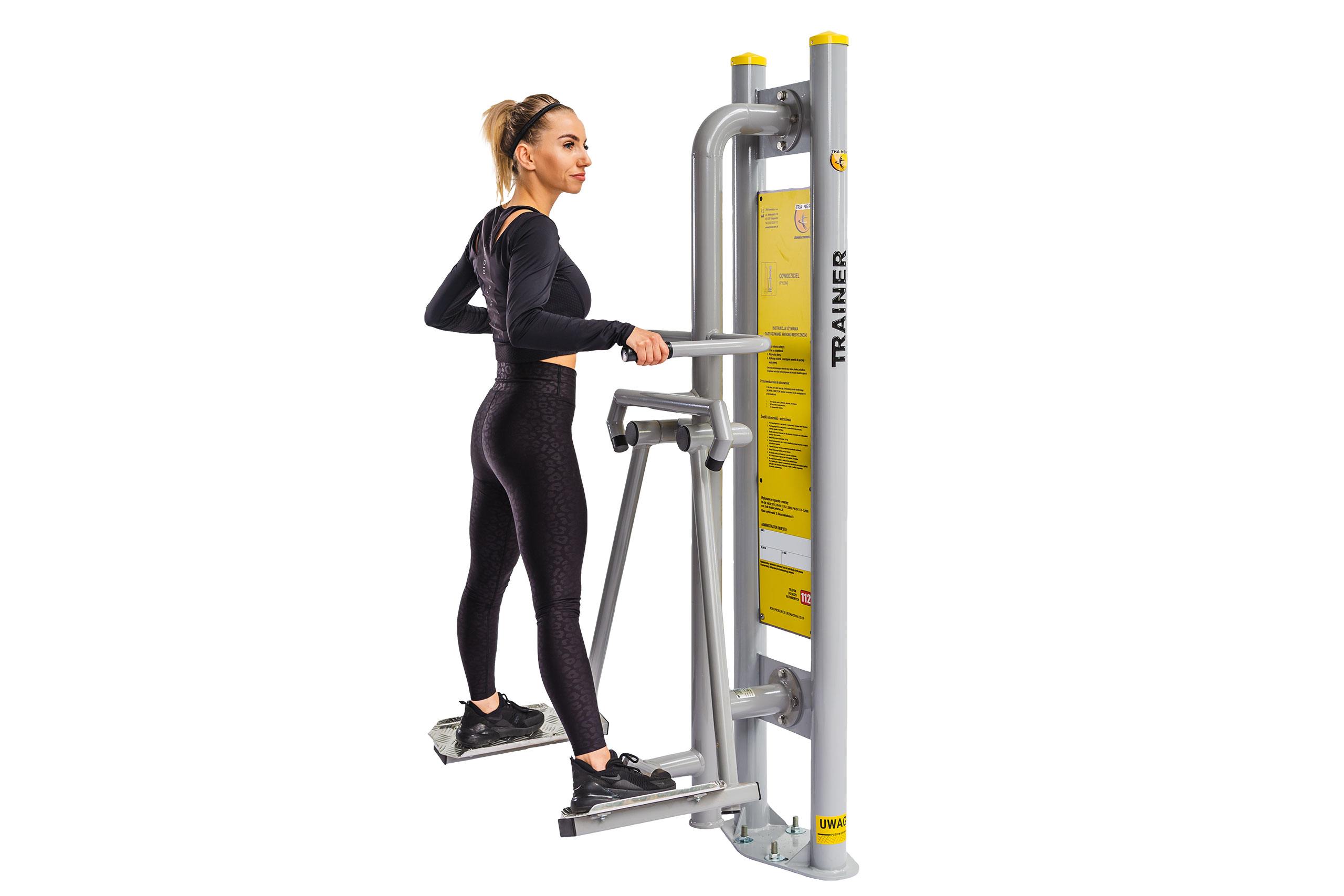 TRAINER Adducteur Steel4Fit - appareil de fitness exterieur