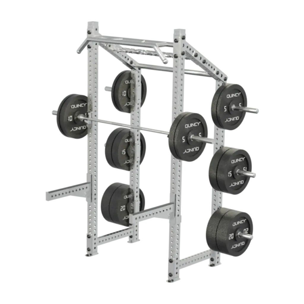 Demi power rack cross compétition extérieur inox