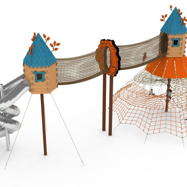 cabane perchee pour aire de jeux liscie 1 vue generale