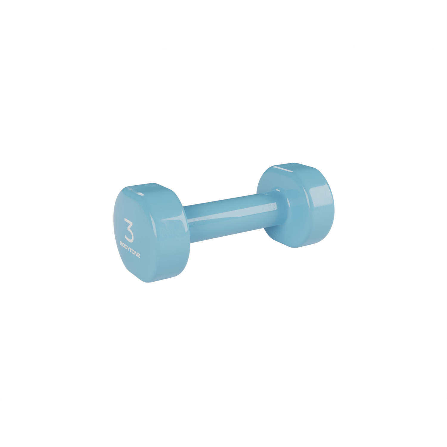 halteres vinyle bodytone 3 kg