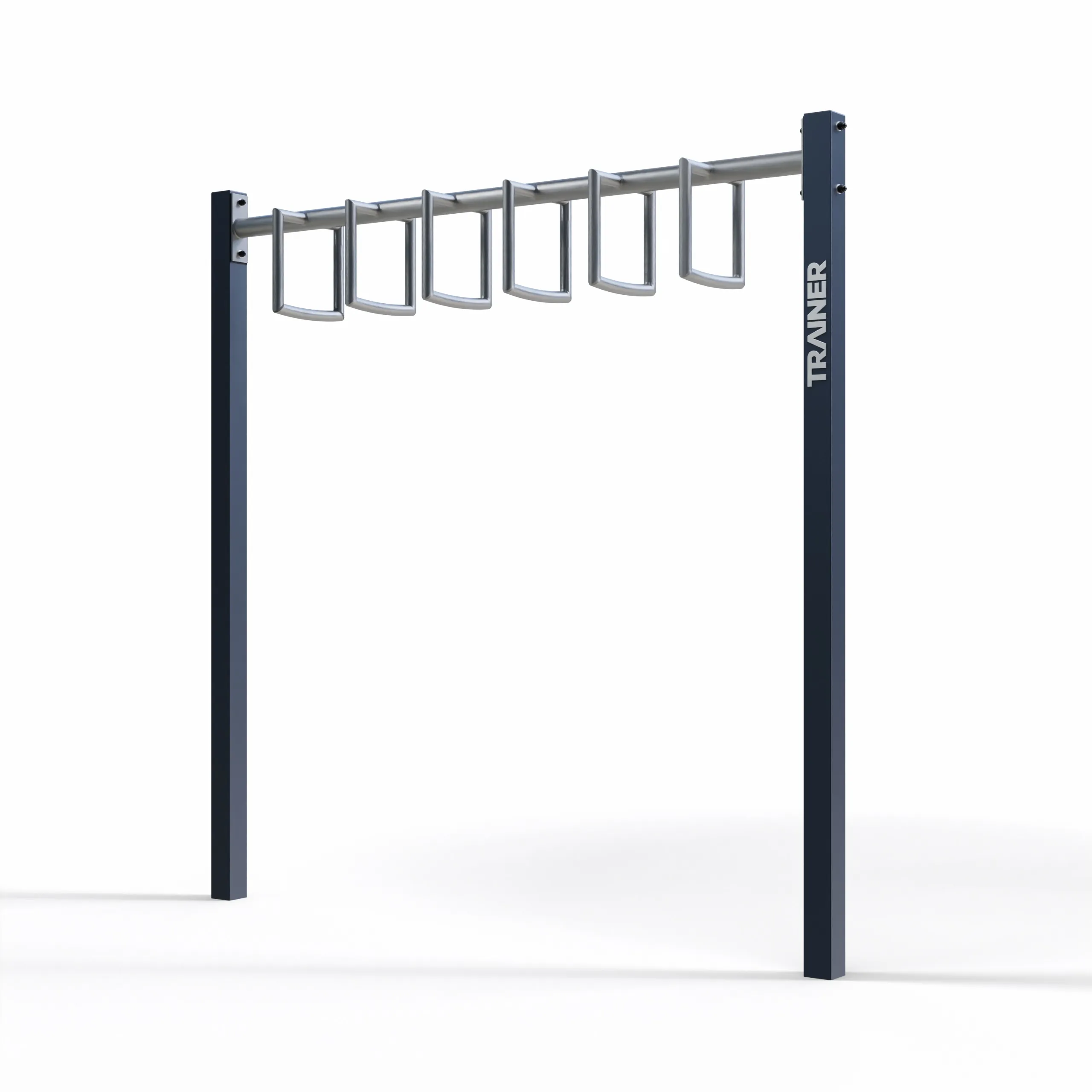 TRAINER Barre avec Poignees - structure de street workout exterieure
