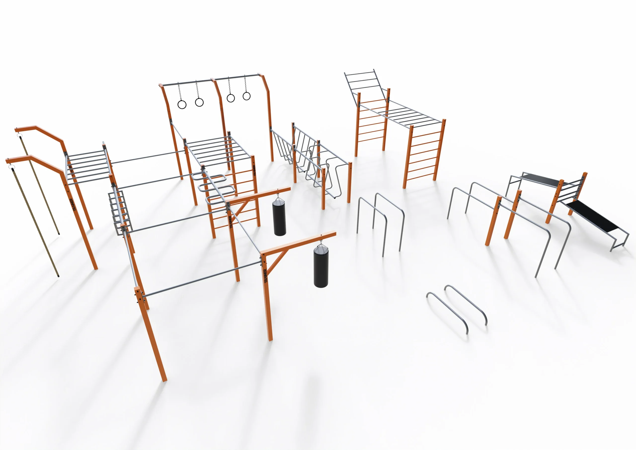 TRAINER Parc Street Workout 11 - structure multi-agres exterieure