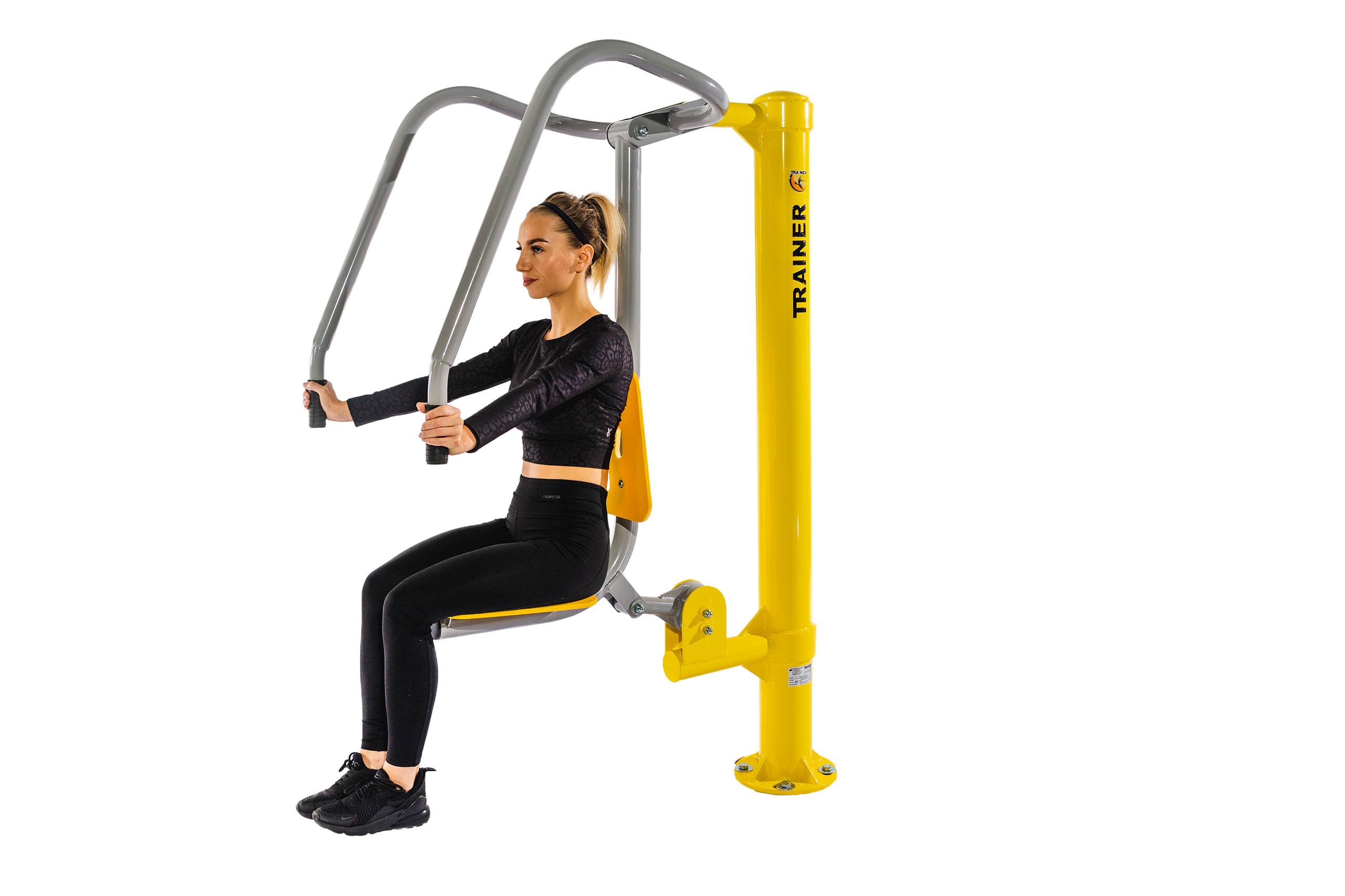 Pousseur Simple TRAINER - appareil de musculation exterieur