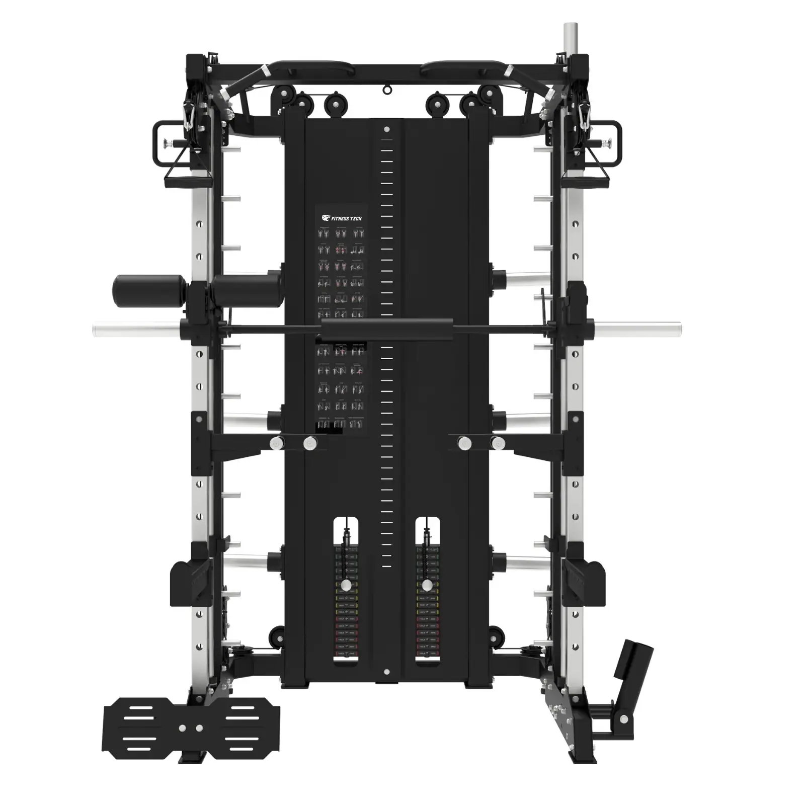 Smith machine multipower F40 – ratio 1:1 – vue 2