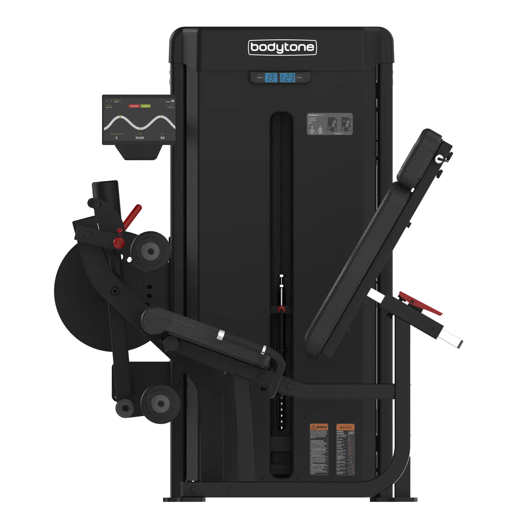 Forza Bold Dual Bodytone FB54v3, extensión y femoral sentado