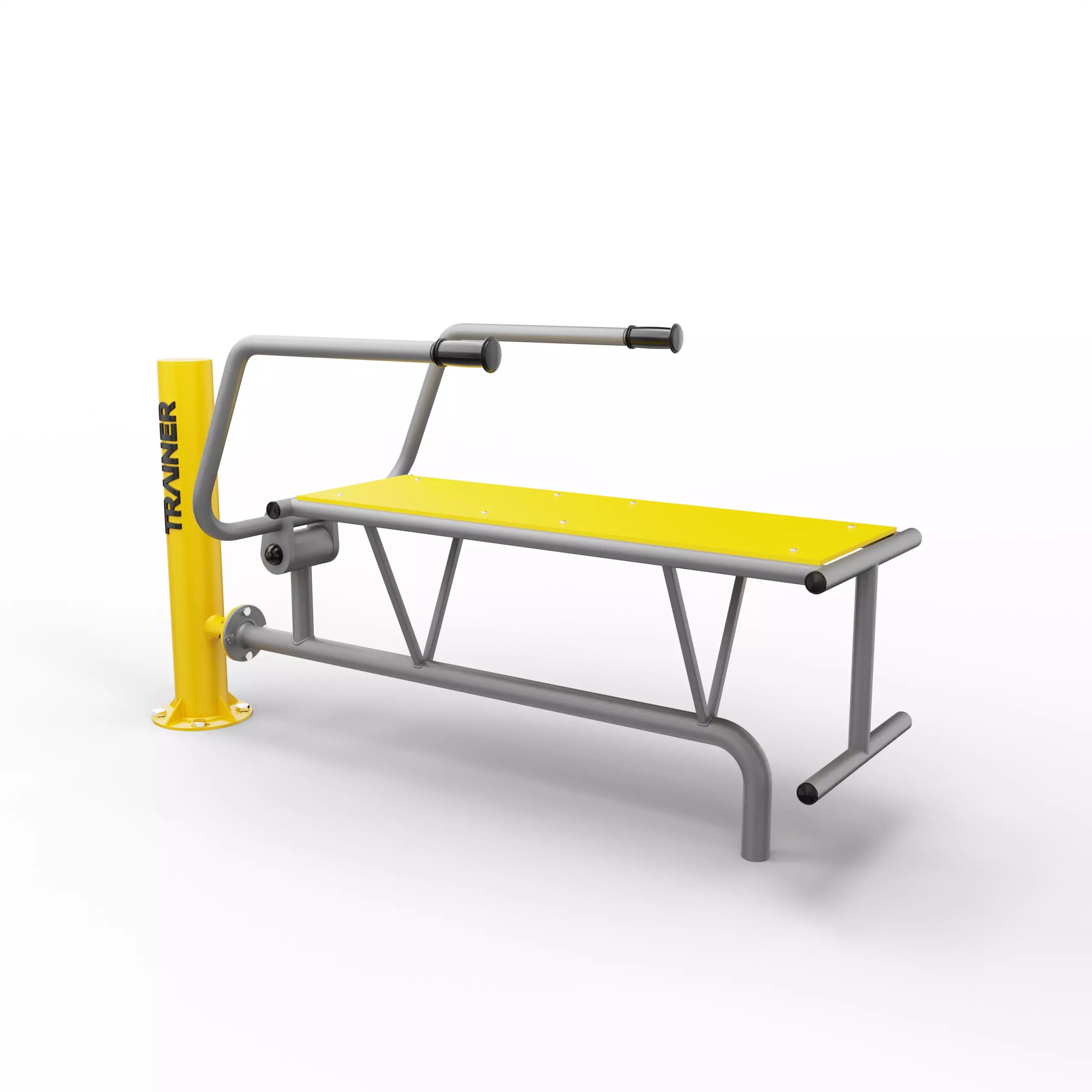 TRAINER Banc Presse a Pectoraux - appareil de fitness exterieur