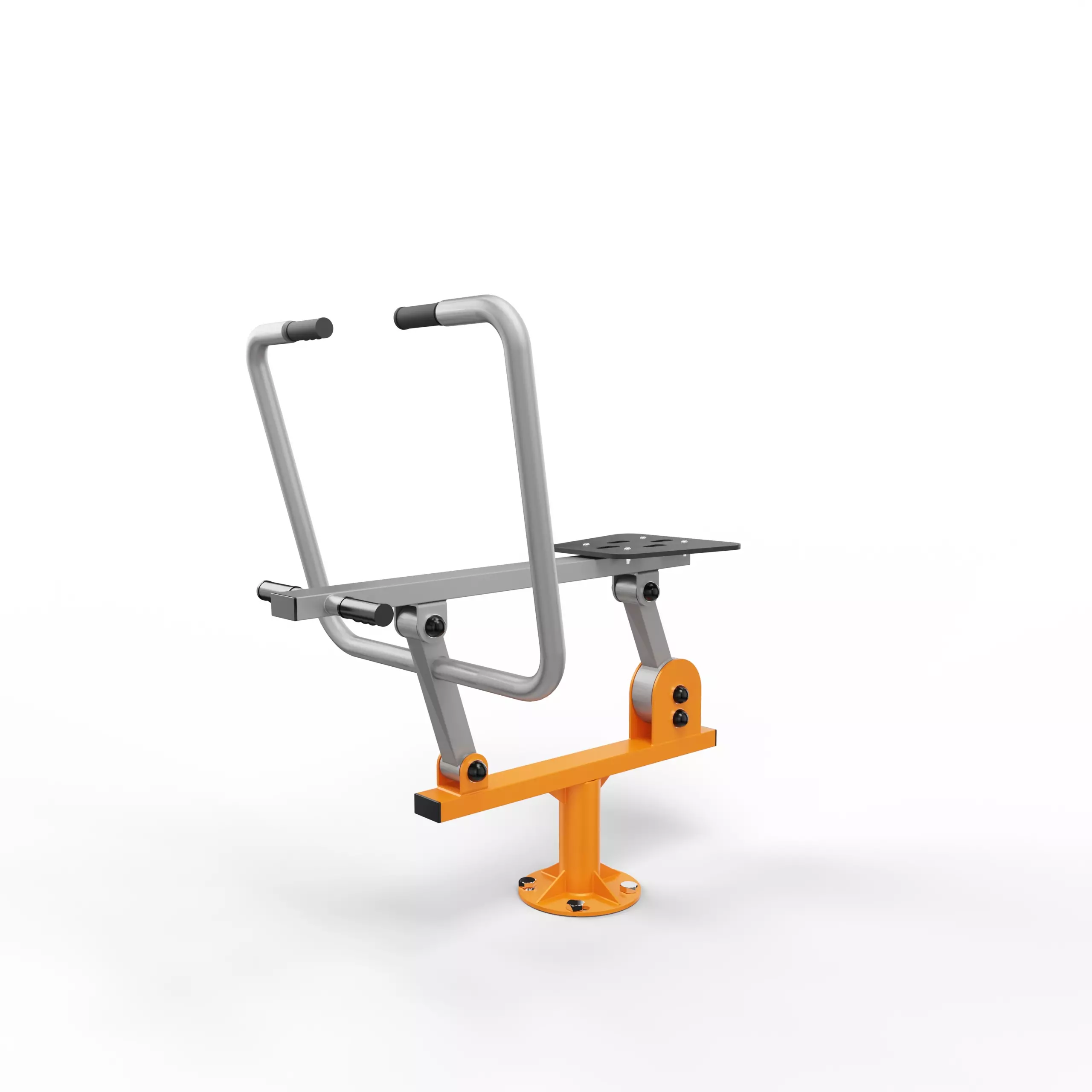 TRAINER Rameur Steel4Fit - appareil de fitness exterieur