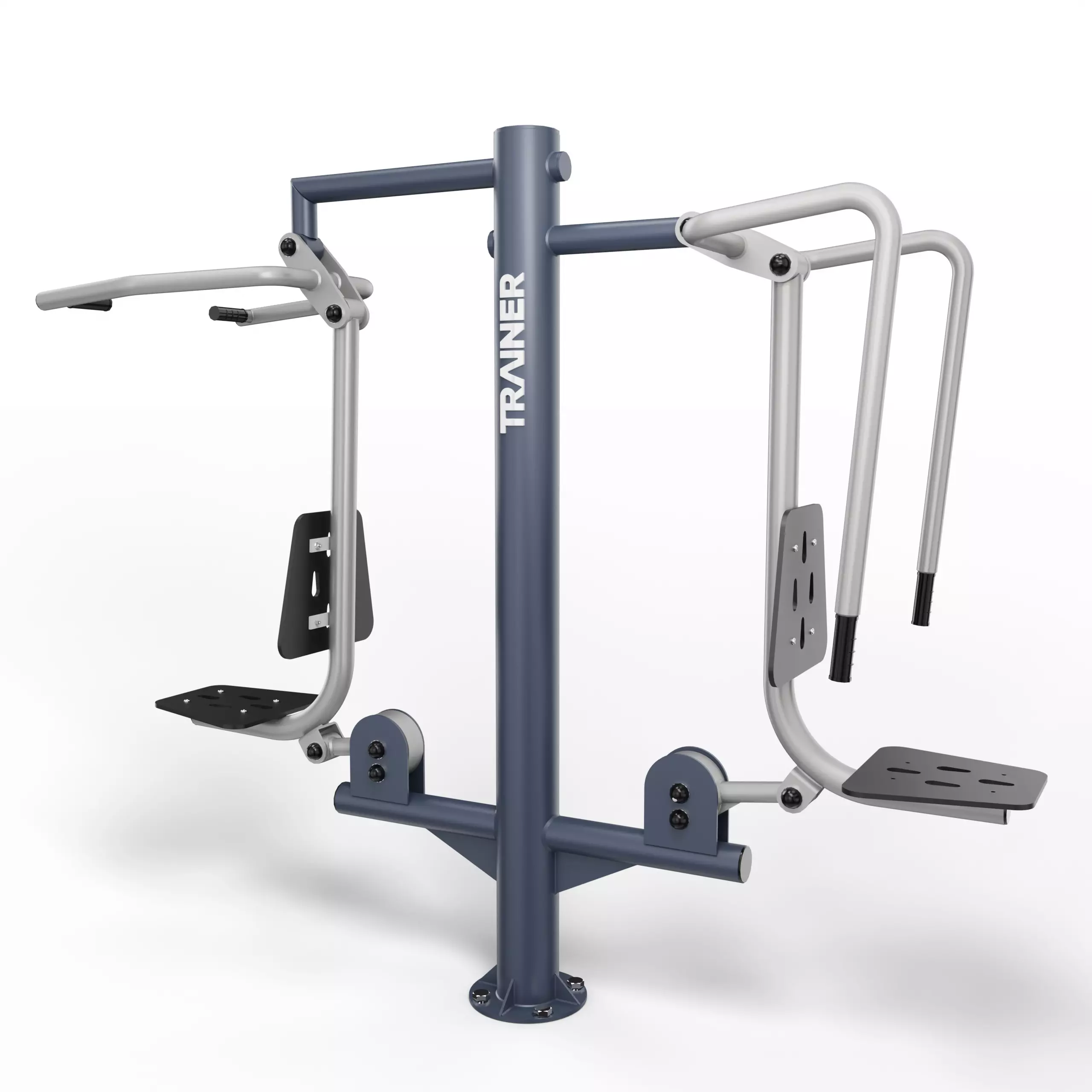 TRAINER Porteur et Pousseur - appareil de fitness exterieur
