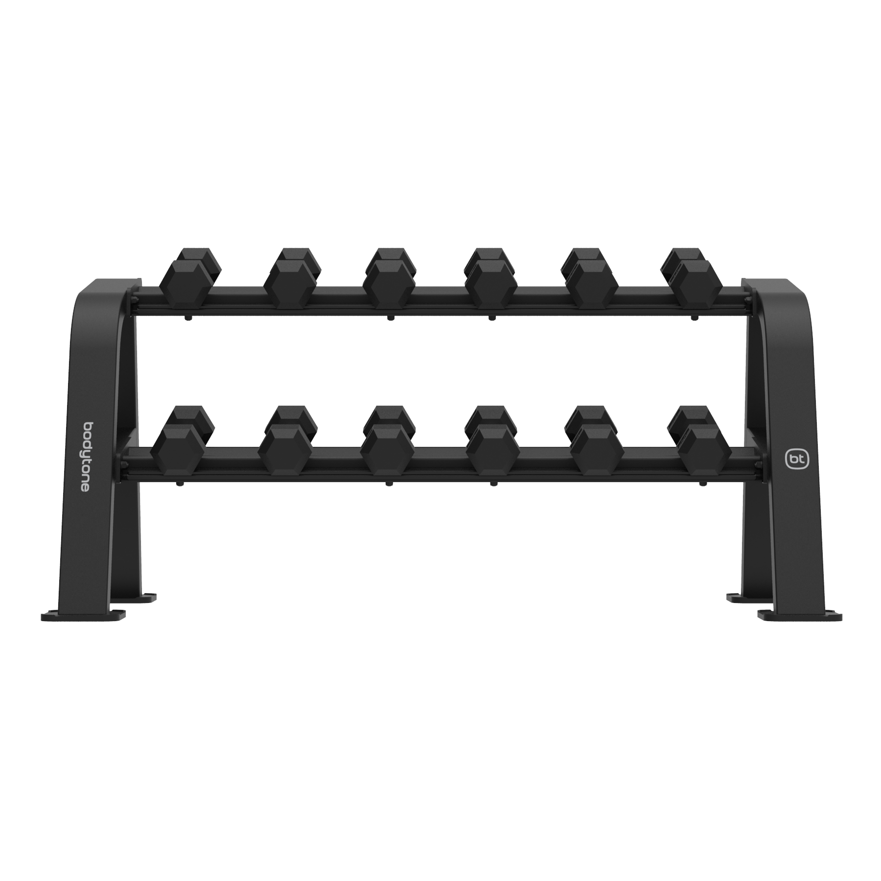 rack forza pour halteres hexagonales bodytone fr06h