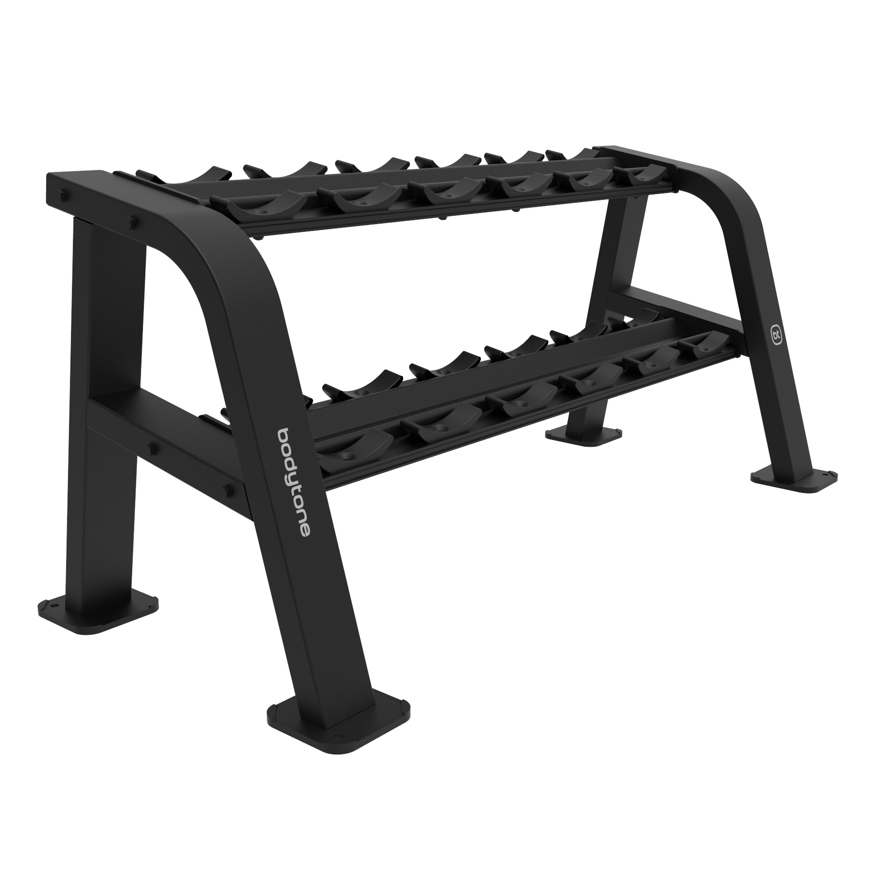 rack forza pour halteres rondes bodytone fr06r vue 2