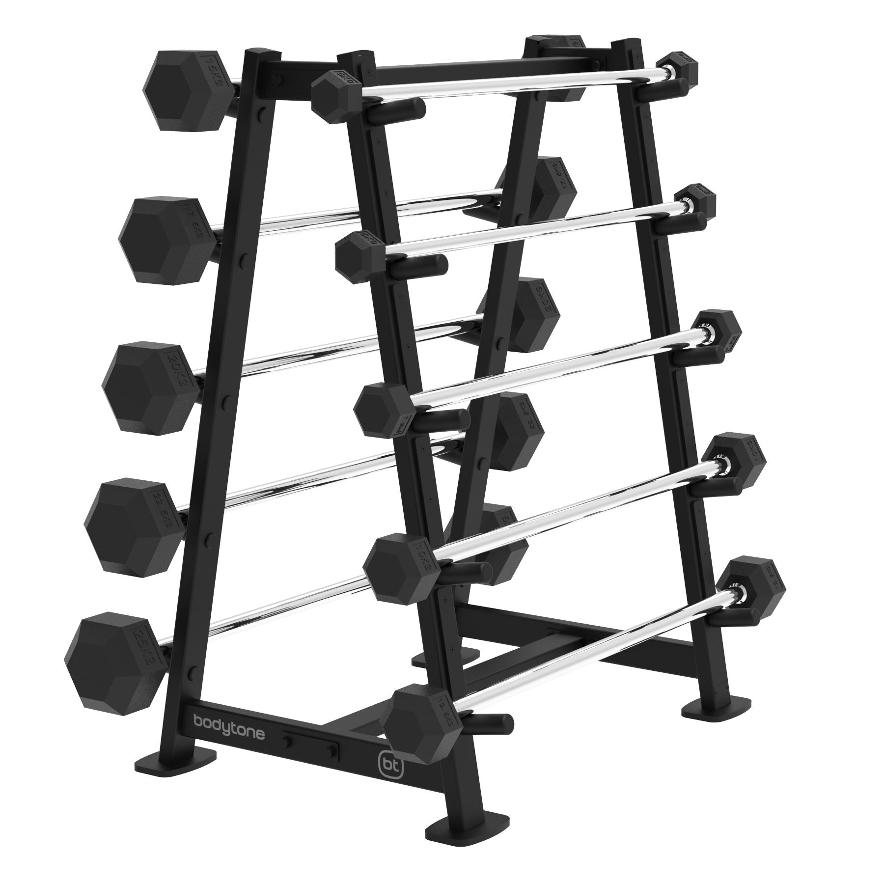 support pour barres fixes bodytone fr83 vue 2