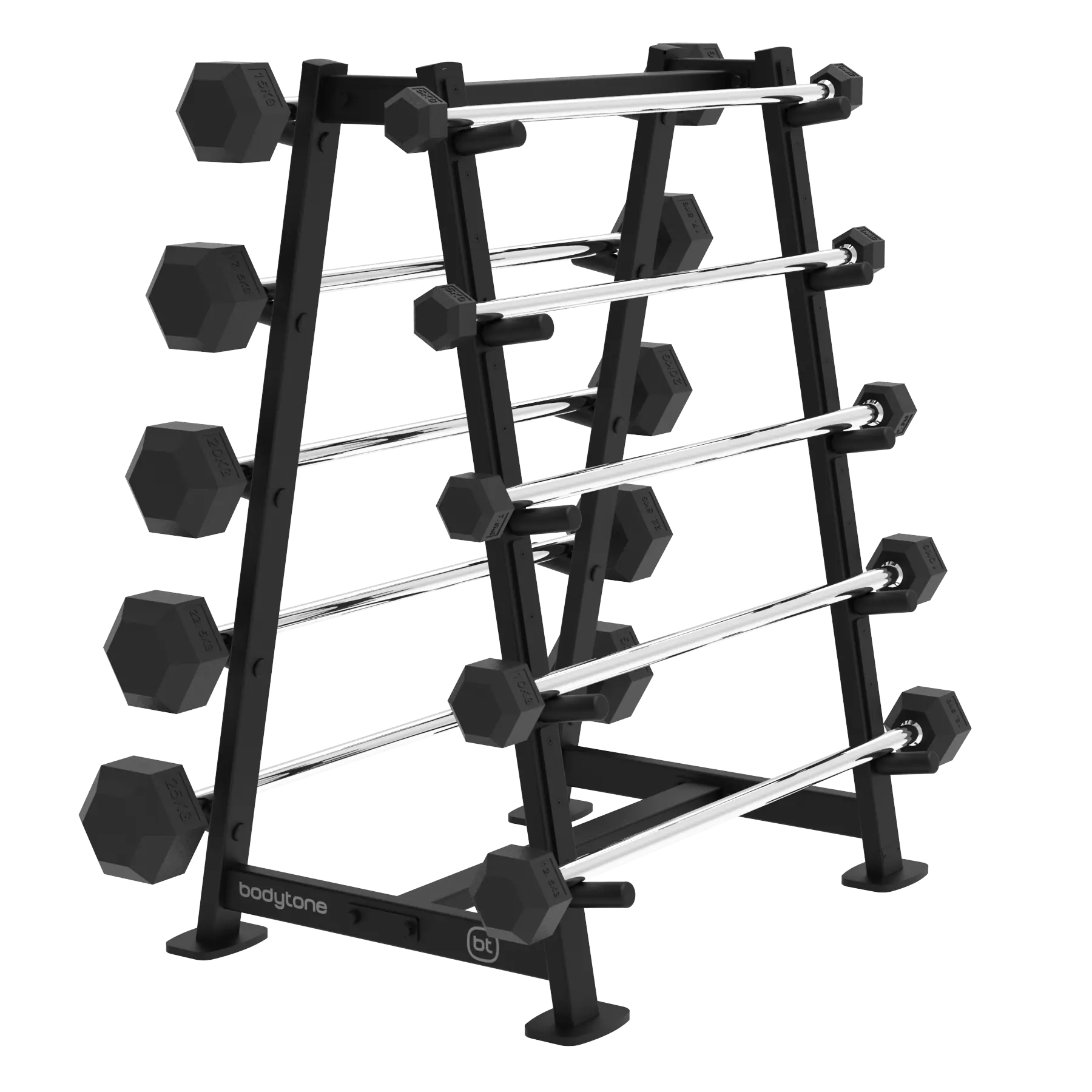 support pour barres fixes bodytone fr83 vue 2