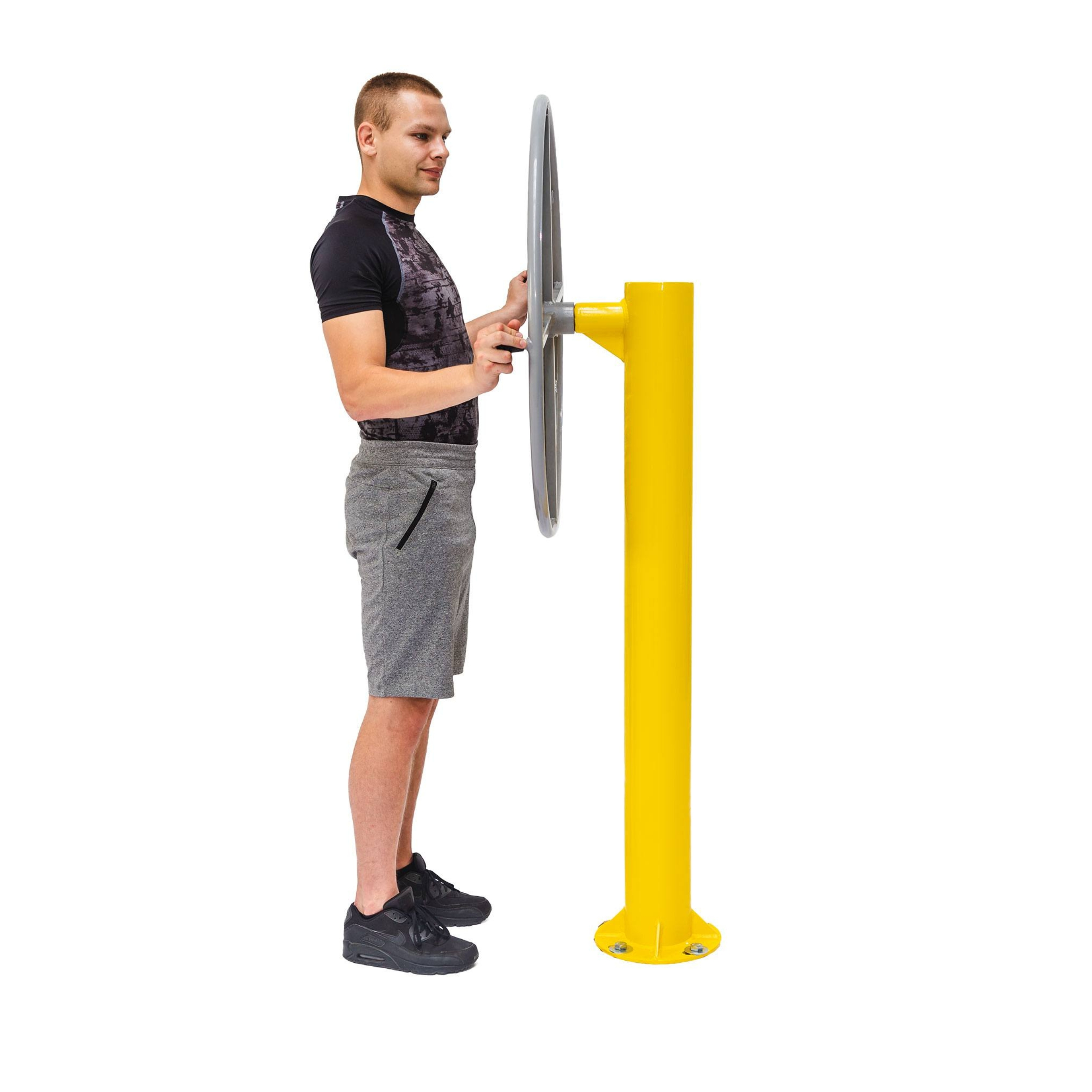 TRAINER Gouvernail Steel4Fit - appareil de fitness exterieur