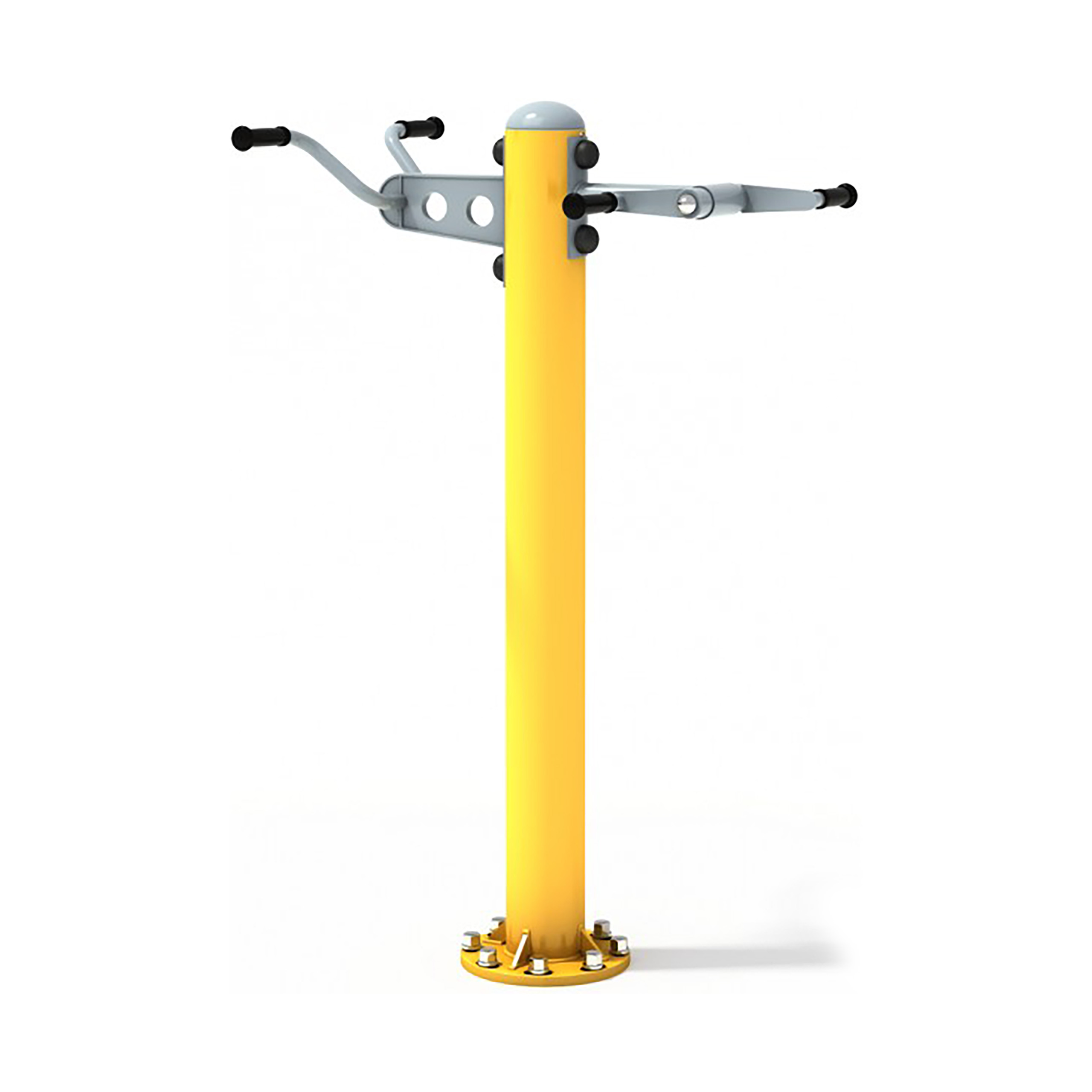 TRAINER Pedalier a Bras et Tractions Assise pour PMR - appareil de fitness exterieur PMR