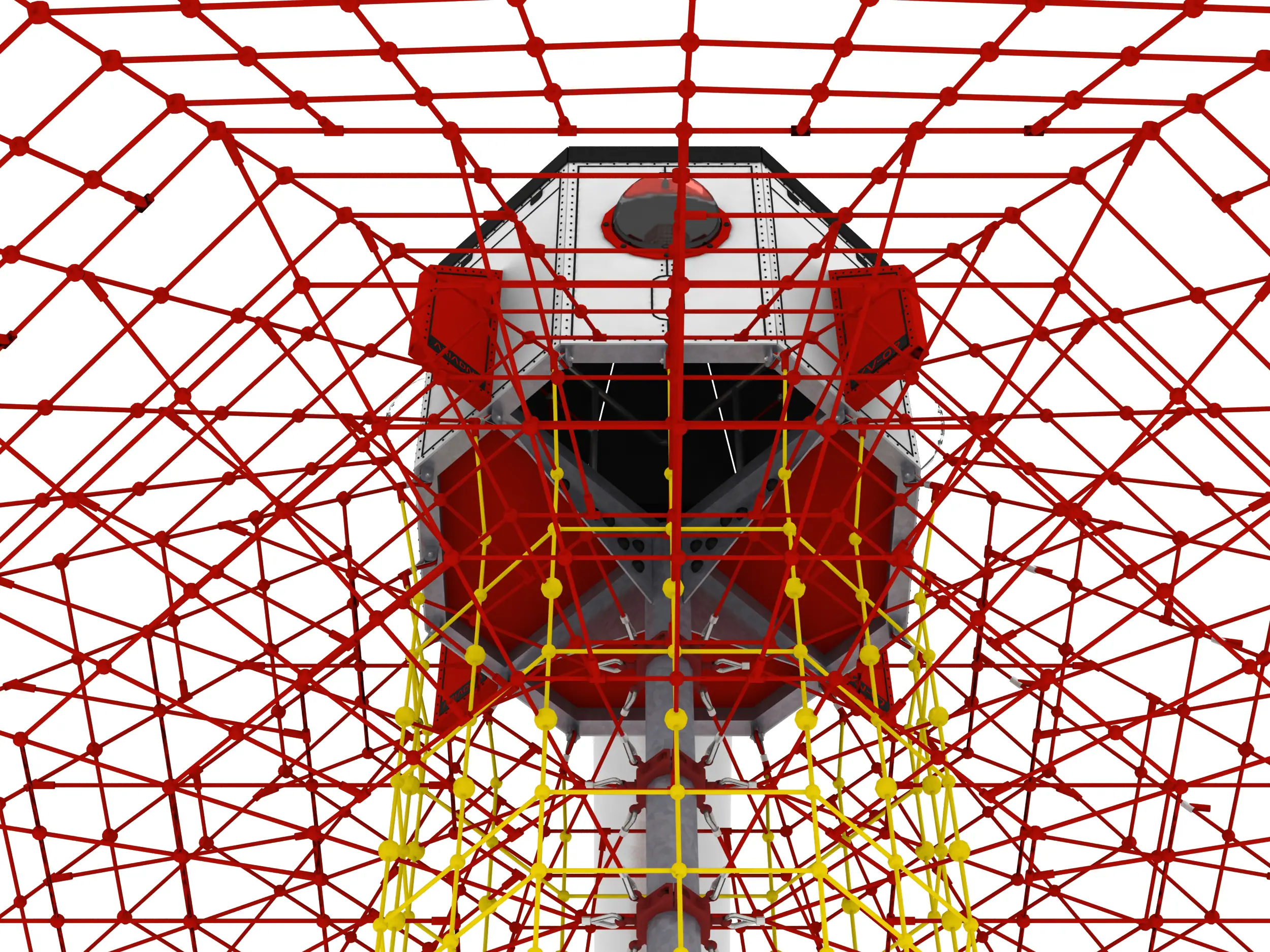 Circular Arena - Multi-Activity Rope Play Structure