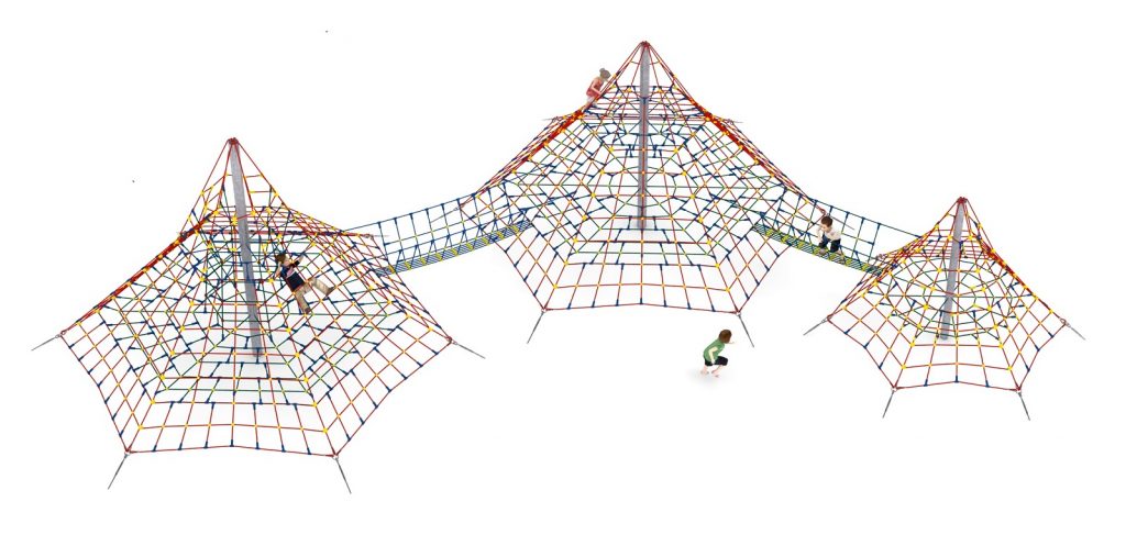 Structure de jeu en corde LIF-1111 - vue d'ensemble