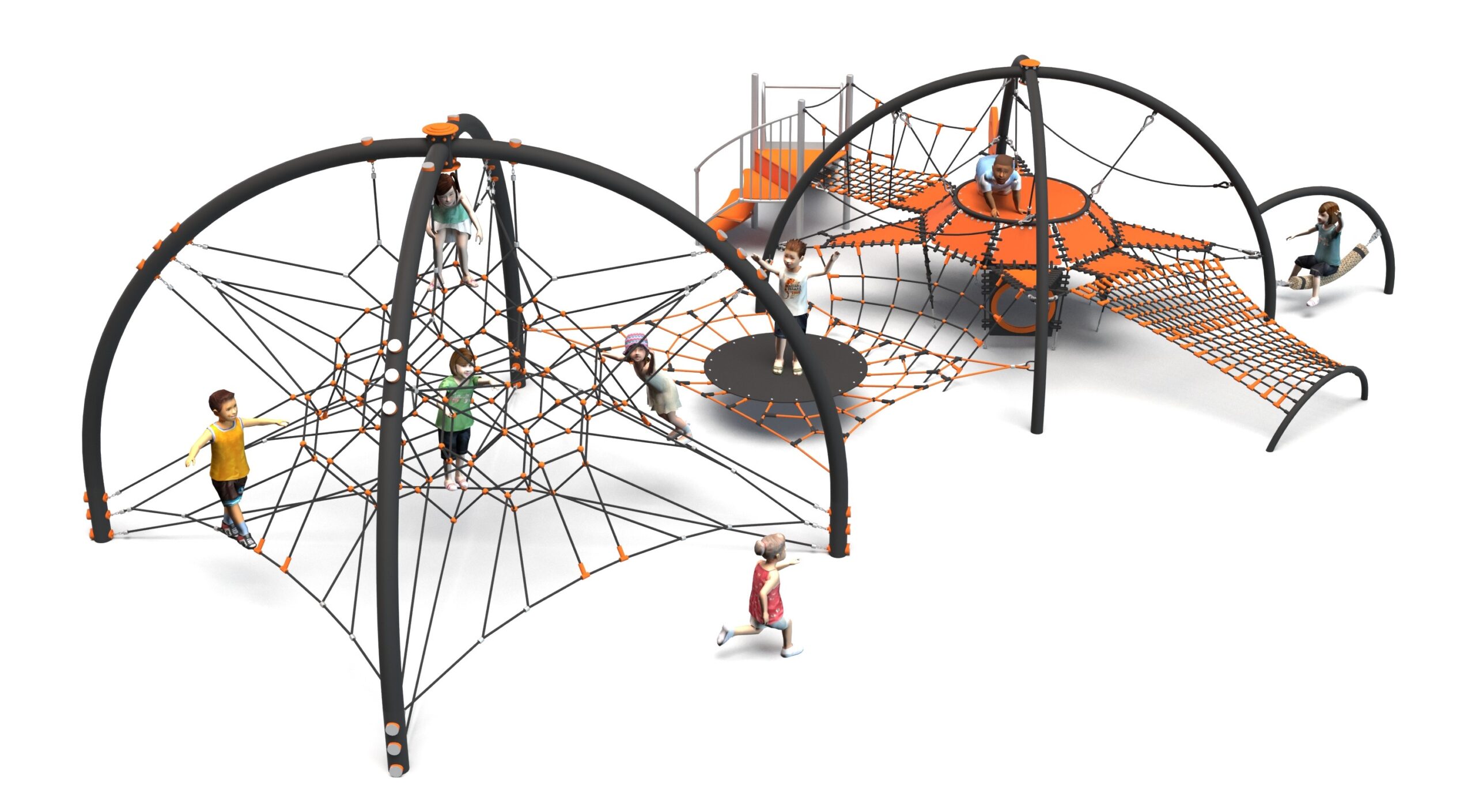 structure de jeu en corde exterieure